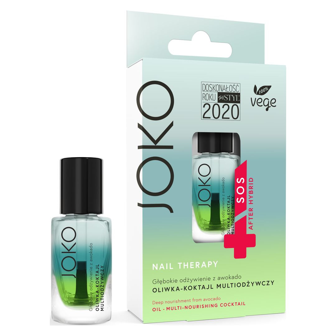 Joko Makeup | Nail Therapy No 10 Olive Nutritious Cocktail (11ml) | NJOD40473