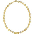 GUESS STEEL MODERN LOVE JUBN04005JWYGT/U Χρυσό Κολιέ Με Άπειρο