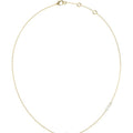 GUESS STEEL WHITE LOTUS JUBN04136JWYGWHT/U Χρυσό Κολιέ Με Λουλούδι