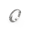 GUESS STEEL TRINITY JUBR04575JWRH-No.54 Δαχτυλίδι Ασημένιο Με Πέτρες
