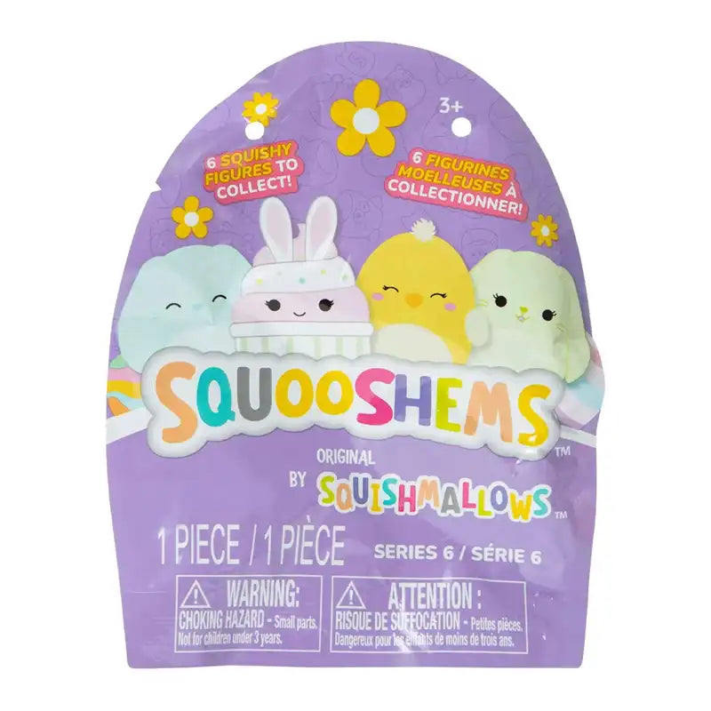 Squishmallows-Squooshems – Blind Σακουλάκι με Ζουληχτή Φιγούρα 6cm Easter (JWSS0008)