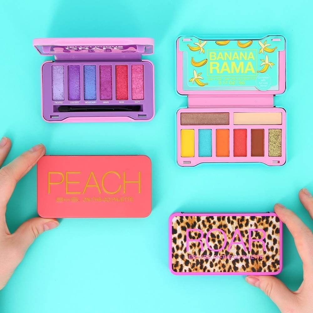 Eyeshadow &amp; Blush Palette Compact x8 Frenzy BYS