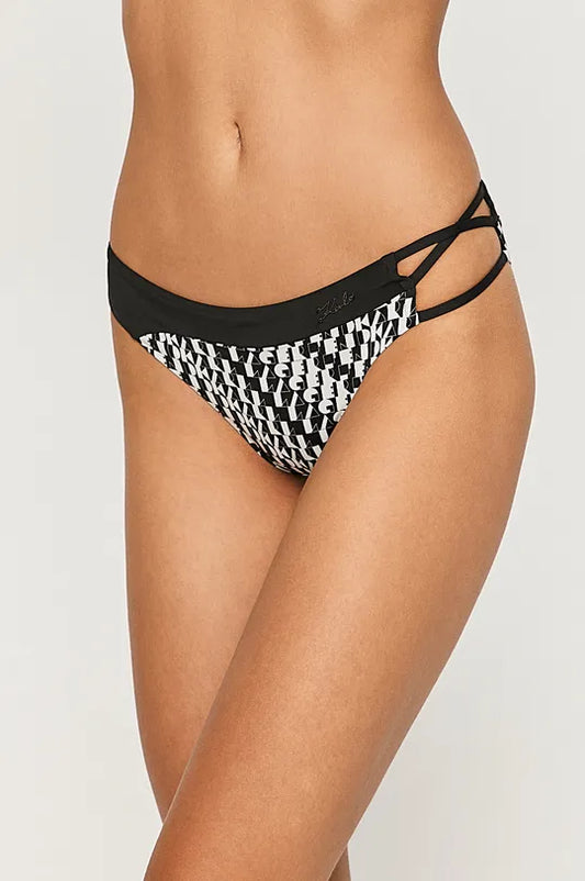 Karl Lagerfeld Bikini Slip Μαύρο