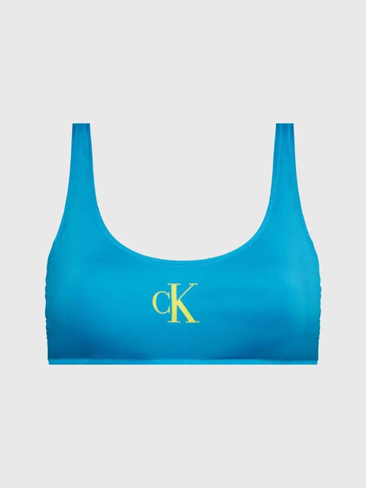 Calvin Klein Μπικίνι Τοπ  Clear Turquoise