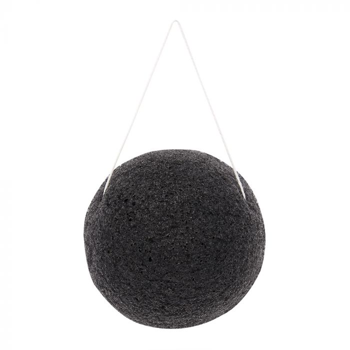 Charcoal Konjac Face Sponge Bamboo Adopt