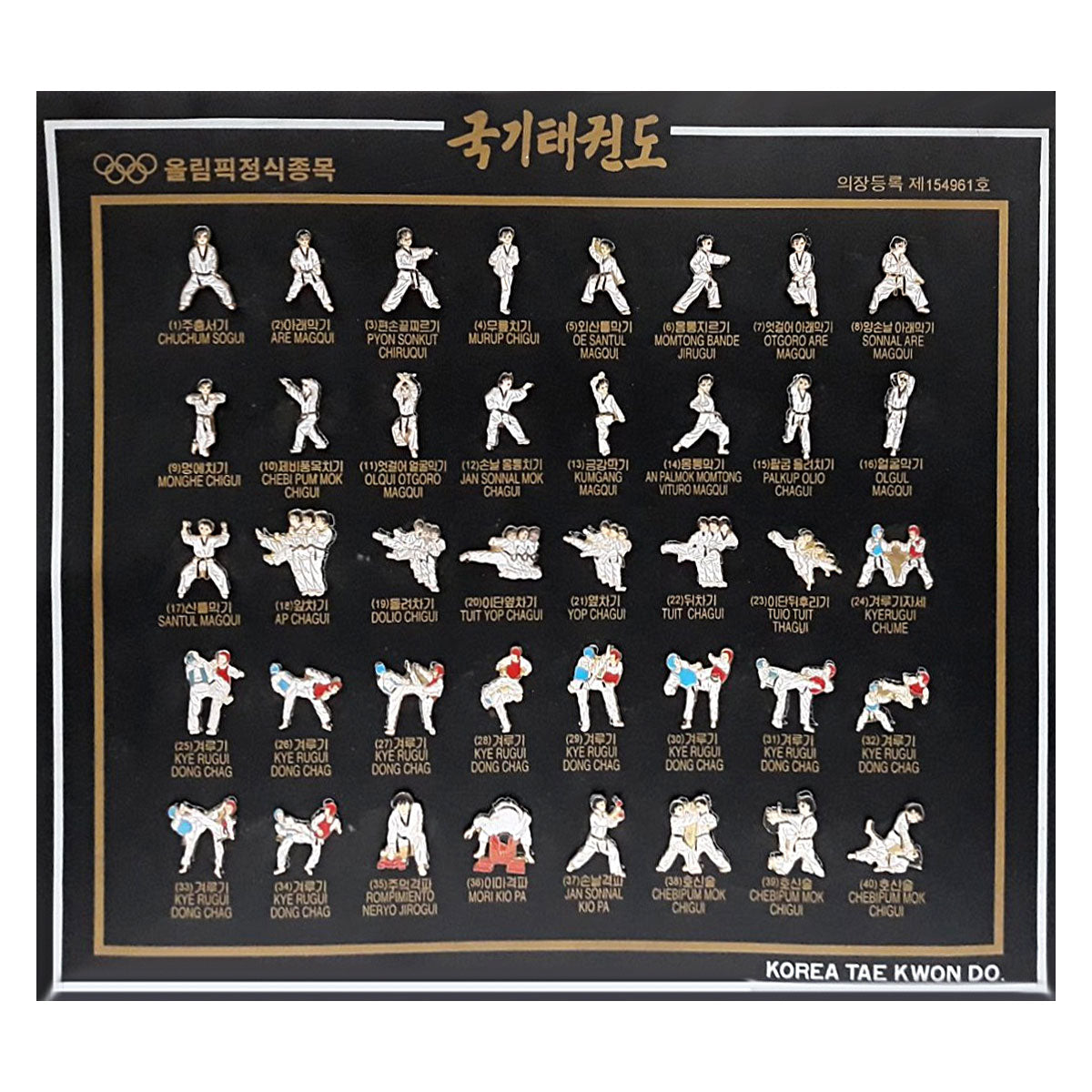 Korea Tae Kwon Do Moves