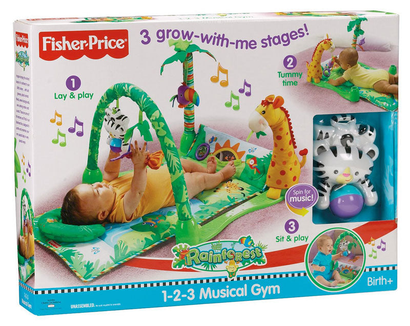 Fisher-Price Πάπλωμα – Γυμναστήριο Rainforest L1664