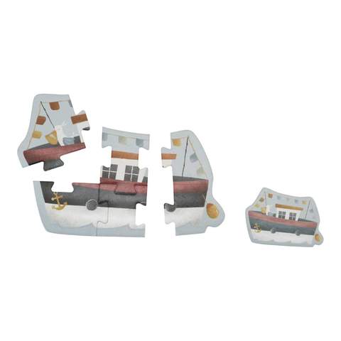 Little Dutch Παζλ 6 σε 1 Sailors Bay 24pcs LD4761