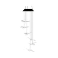 Ηλιακό κρεμαστό διακοσμητικό με φωτισμό LED - Dragonfly - 150432