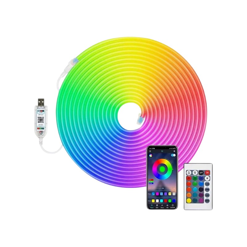 Ταινία LED Smart με USB - LED Strip - 5m - 5V - 431453