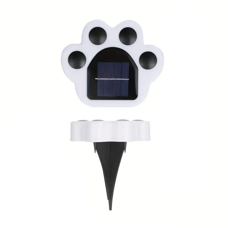 Ηλιακό φωτιστικό κήπου LED - Πατούσα - 4pcs - 942010