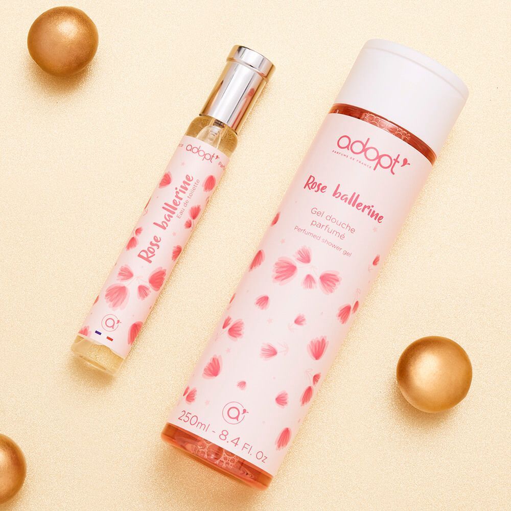 Shower Gel Rose Ballerina For Kids 250ml | Adopt