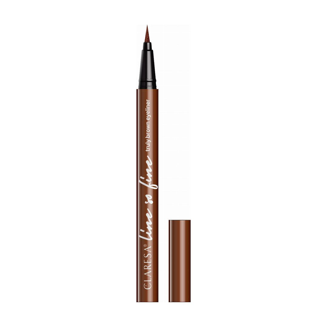 Claresa | LINE SO FINE Eyeliner Brown | CLINESFEBR