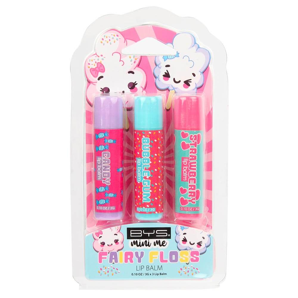 Lip Balms x3 -Fairy Floss- Με Άρωμα | Mini Me
