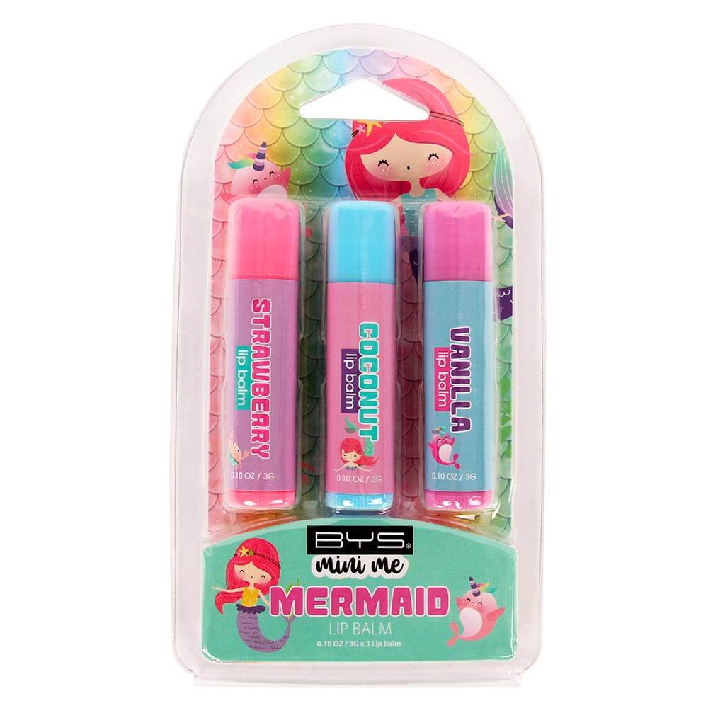 Lip Balms x3 -Mermaid- Με Άρωμα | Mini Me