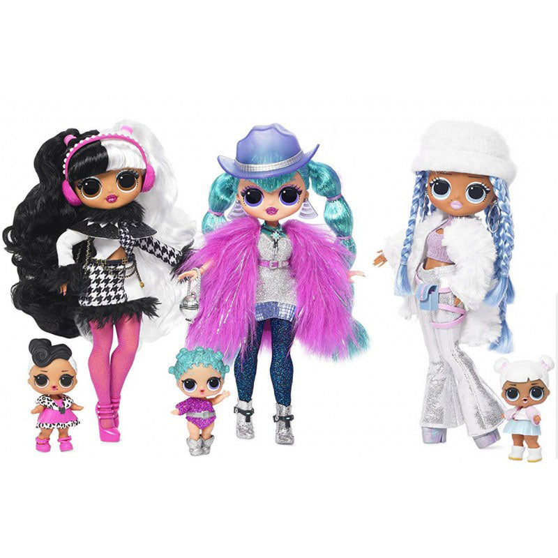 GIOCHI PREZIOSI L.O.L. Surprise O.M.G. Winter Disco Κούκλα Και Αδελφούλα – 3 Σχέδια LLU96000
