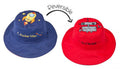 FlapJackKids  Καπέλο Διπλής Όψης UPF 50+ – Διαστημόπλοιο (Cotton) LUV0144