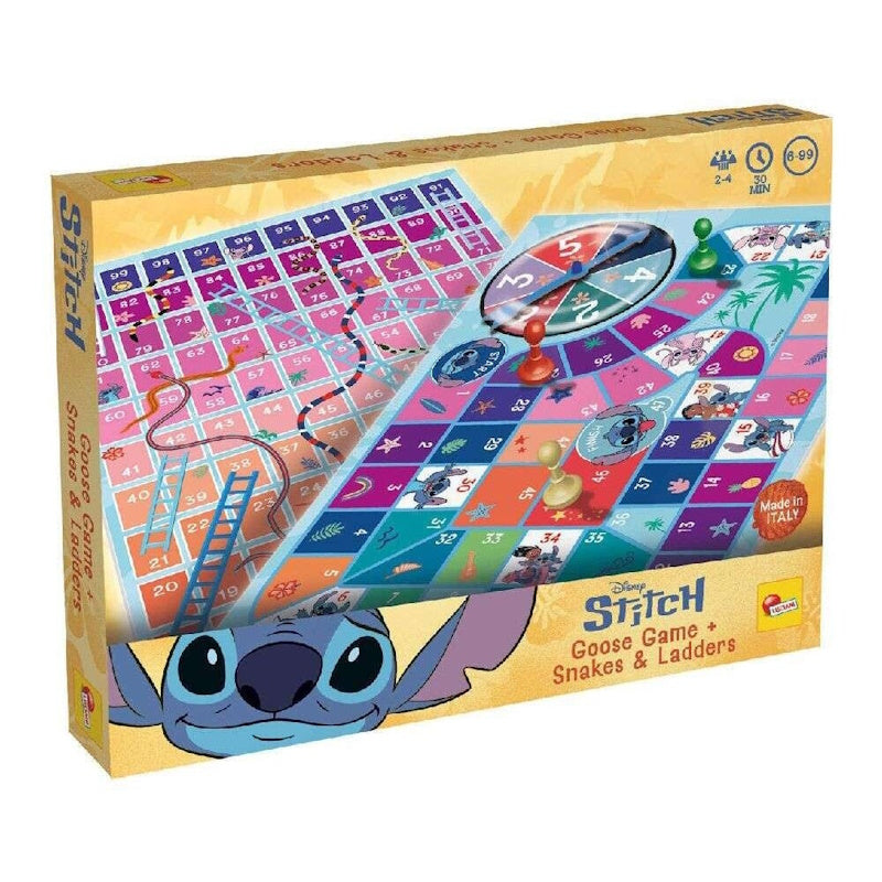 Lisciani Επιτραπέζιο Stitch Choose Game + Snakes & Ladders