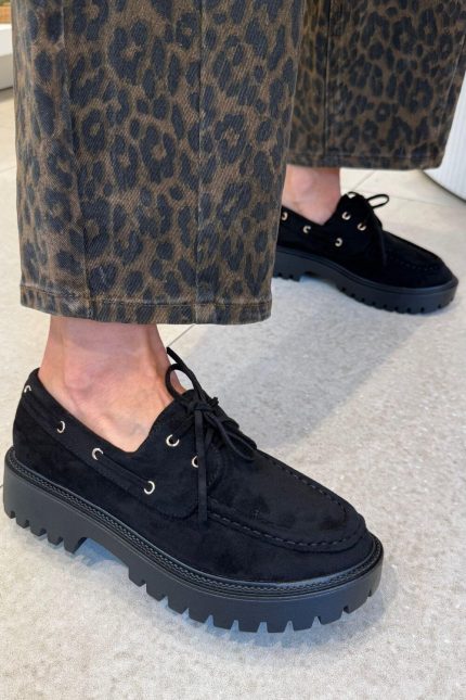 Loafer Brooklyn Chunky Μαύρο