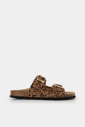 Παντόφλα Jiral Διπλή Αγκράφα Animal Print