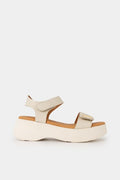 Πέδιλο Elara Flatform Off White