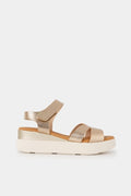Πέδιλο Nerina Flatform Χρυσό