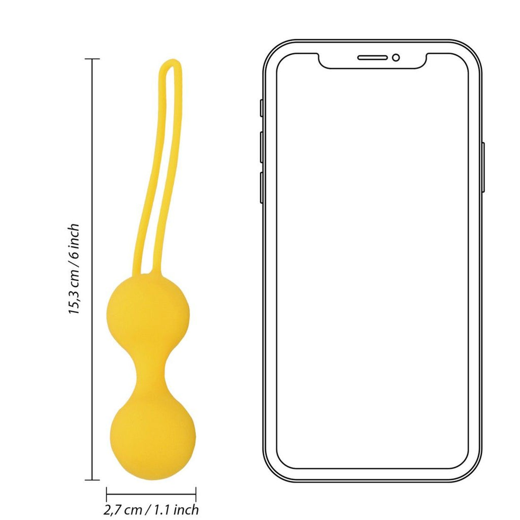 Loveline - Kegel Ball Set Lemonade Yellow | Shots