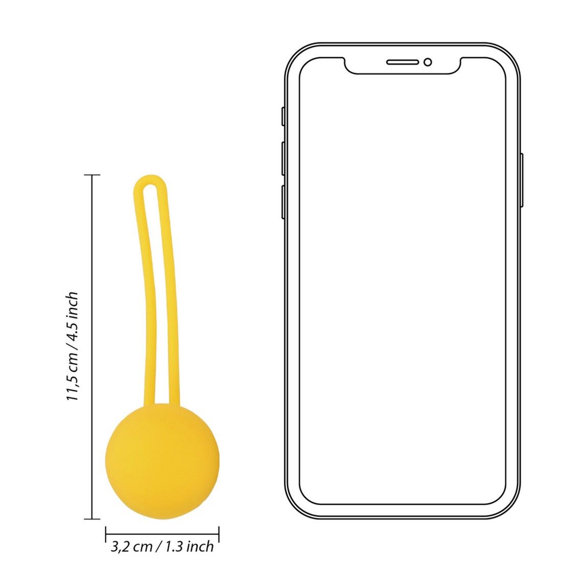 Loveline - Kegel Ball Set Lemonade Yellow | Shots