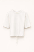 Lumina T-Shirt Lace-up Λευκό