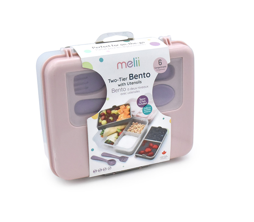 Melii Διώροφο Bento Pink-Purple MEL21500