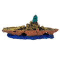 Petgreece Aquarium Decor - Διακοσμητικό Ενυδρείου Ναυάγιο Καταδρομικό 13x3x6cm