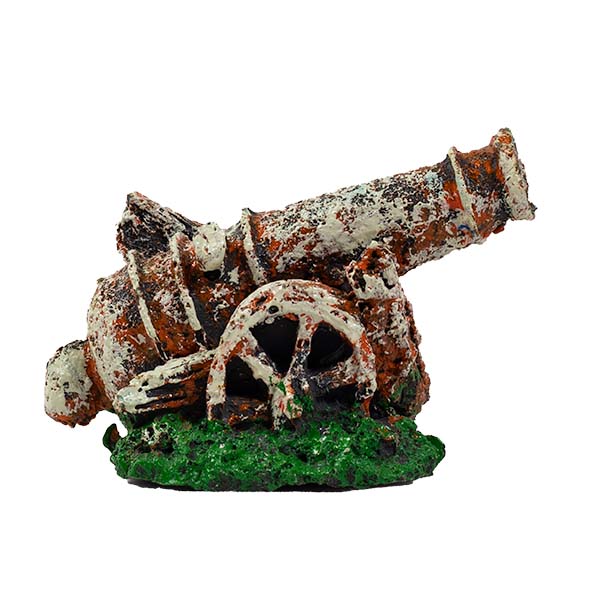 Petgreece Aquarium Decor - Διακοσμητικό Ενυδρείου Κανόνι 9x6x6cm