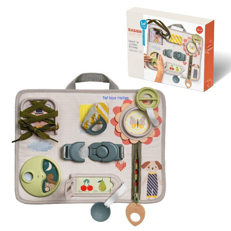 Taf Toys Παιχνίδι Δραστηριοτήτων  Snap 'n Learn Board 18+ Μηνών T-13485