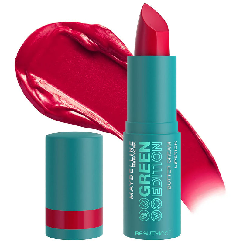 Maybelline Green Edition Butter Cream Lipstick 004 Maple