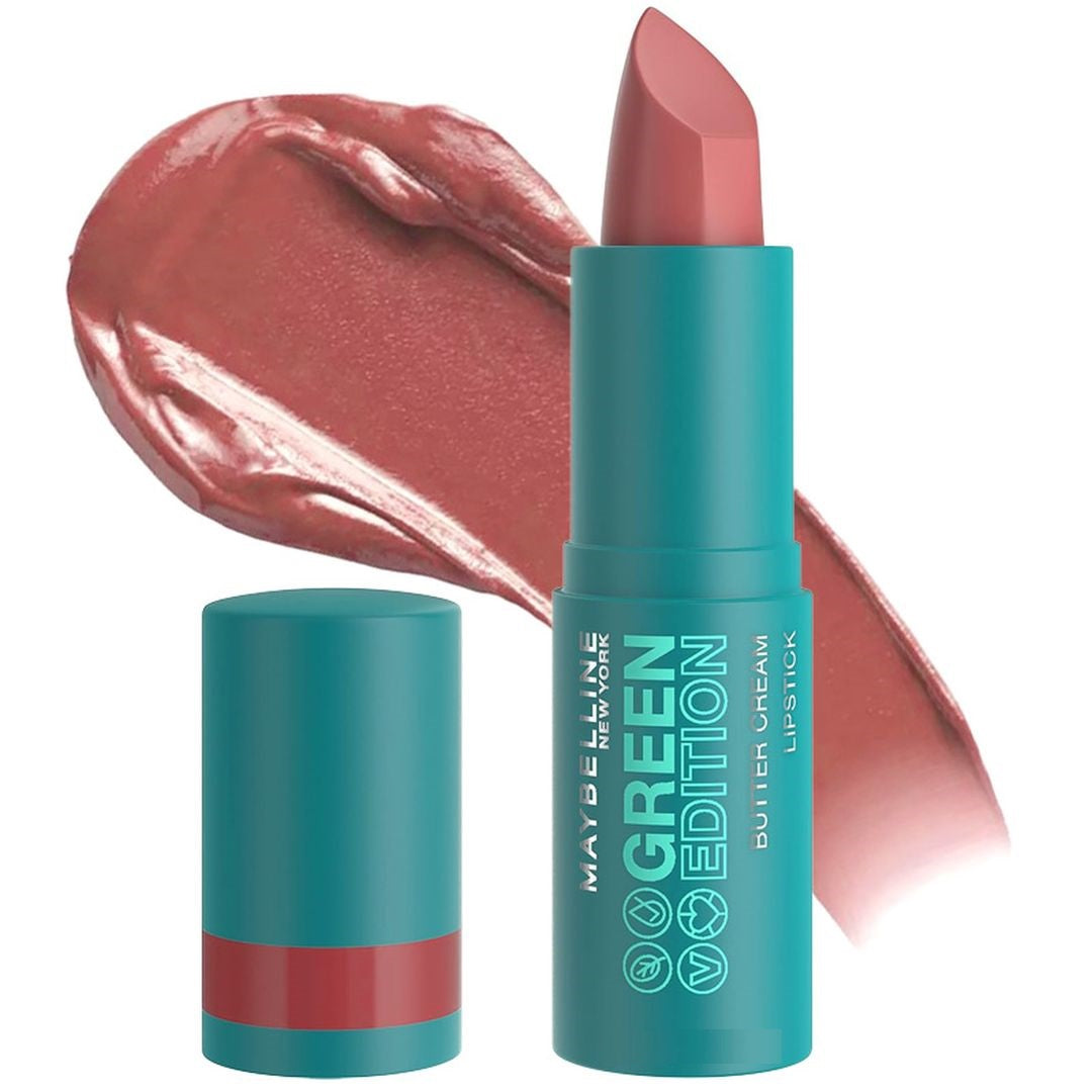 Maybelline | Green Edition Butter Cream Lipstick No 015 Windy (10g) | MAGEBCL015