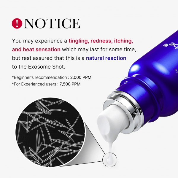 One Day Exosome Shot Pore Ampoule 2000-Serum With Micro-Needles 30ml | MEDICUBE