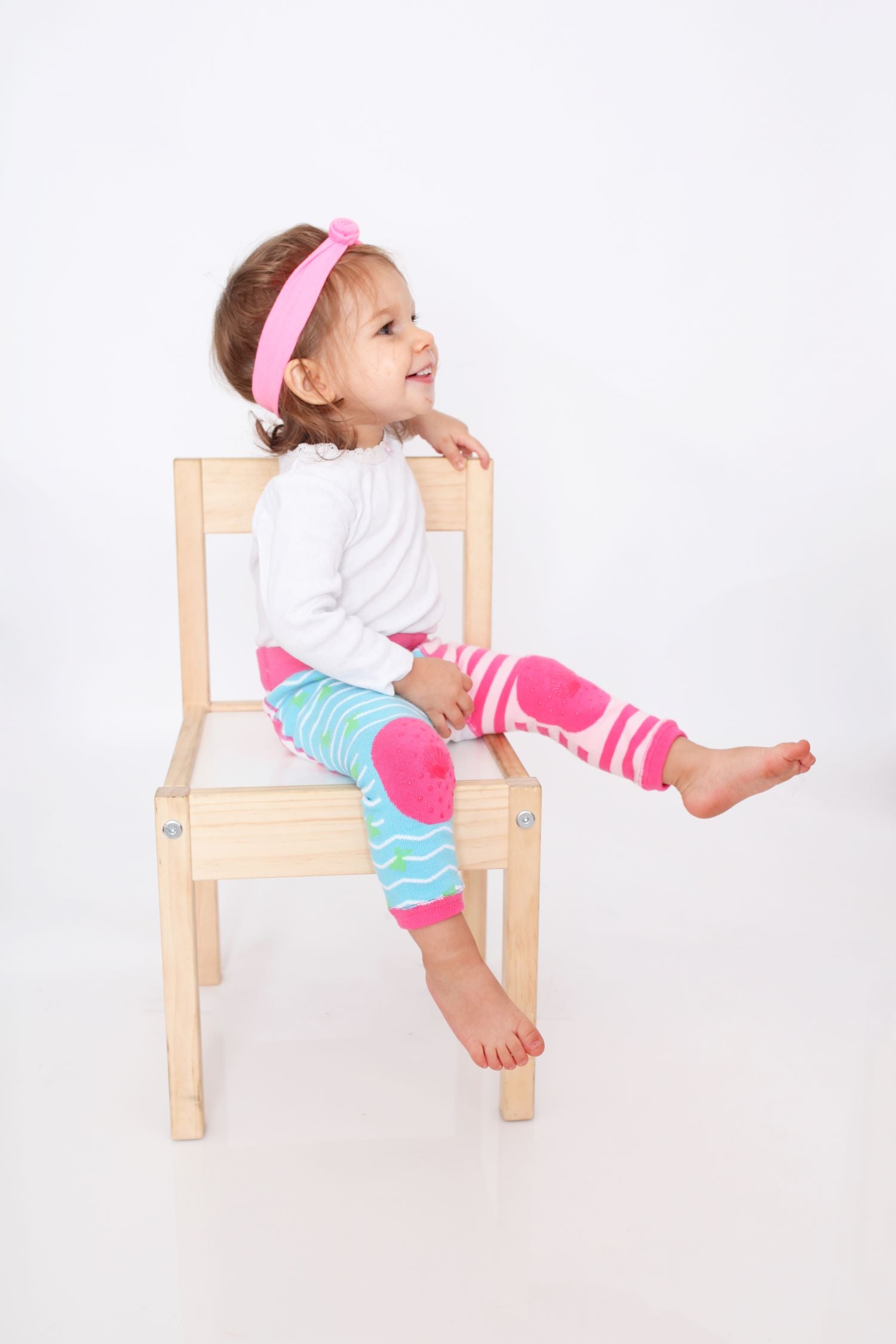 Zoocchini  Σετ Ρούχων για Μπουσούλισμα Grip+Easy Crawler Pants &amp; Socks Set "Γοργόνα"   ZOO12505