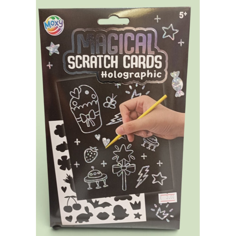 Moxy Magical Scratch Cards Holographic