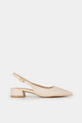 Μπαλαρίνα Filiana slingback Μυτερή Μπεζ