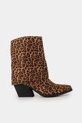 Μποτάκι Aylin cowboy leopard