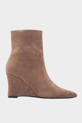 Μποτάκι Lucille πλατφόρμα suede Μπεζ