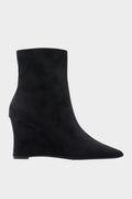 Μποτάκι Lucille πλατφόρμα suede Μαύρο