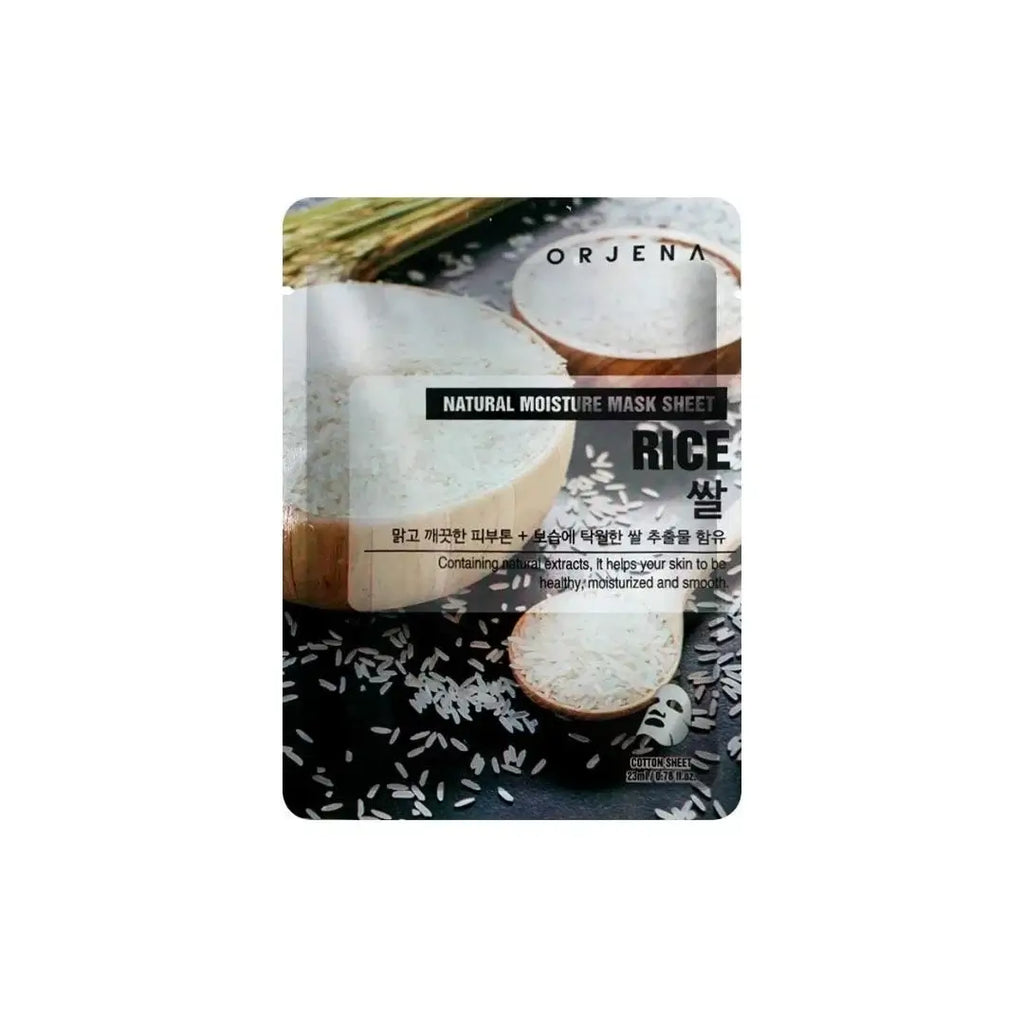 Natural Moisture Sheet Mask - Rice | Orjena