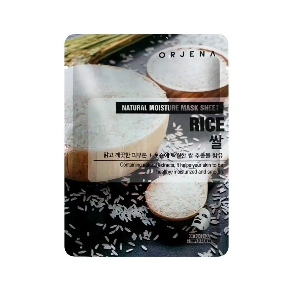 Natural Moisture Sheet Mask - Rice | Orjena