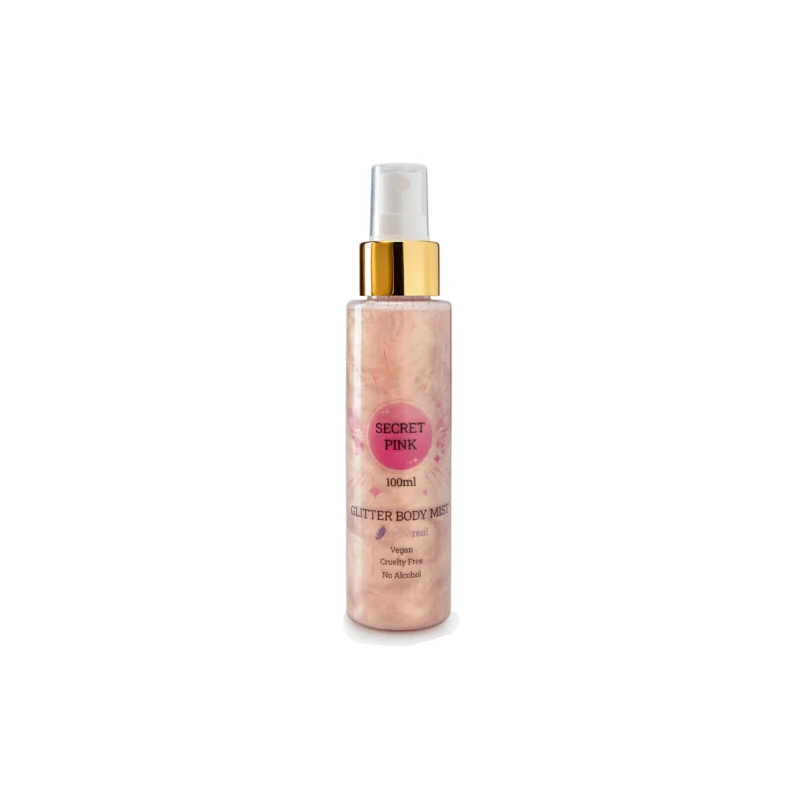 BODY MIST GLITTER SECRET PINK