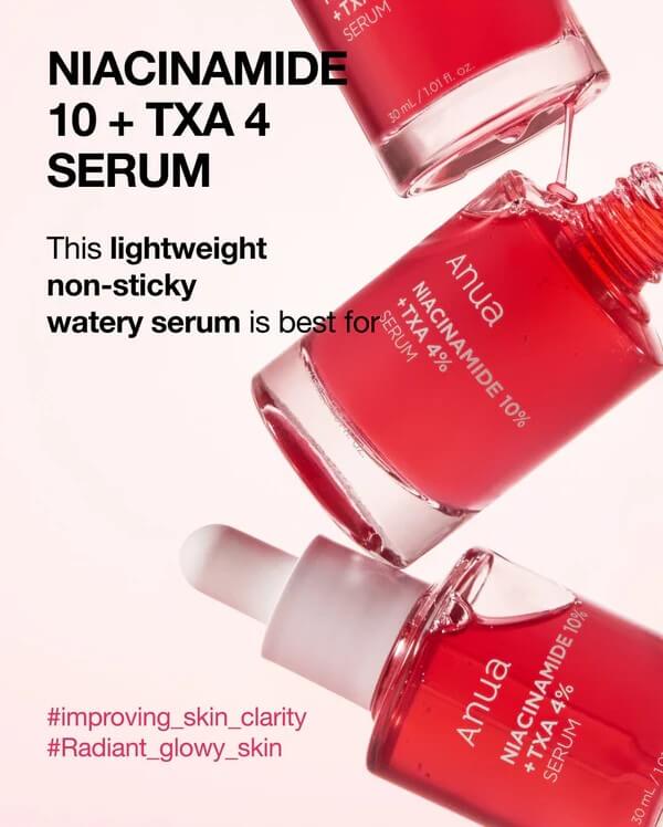 Niacinamide 10% + TXA 4% Serum 30ml | ANUA