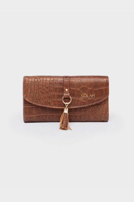 Nolah Πορτοφόλι Crocolove Brown