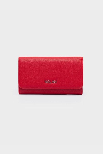 Nolah Πορτοφόλι Kamala Red Silver