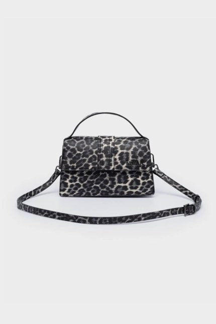Nolah τσάντα Blake Leopard Black Gun