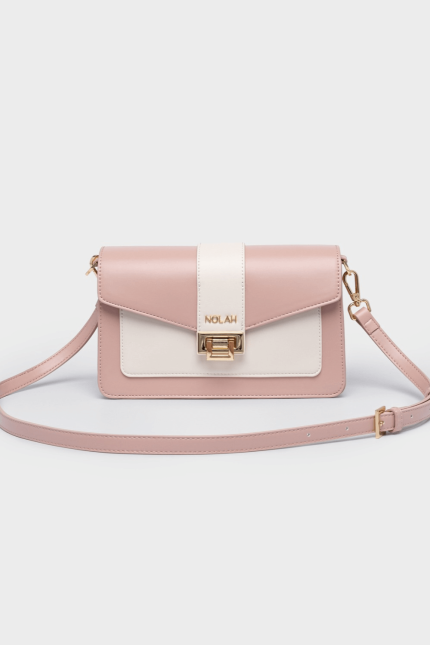 Nolah Τσάντα Danny Pink Cream